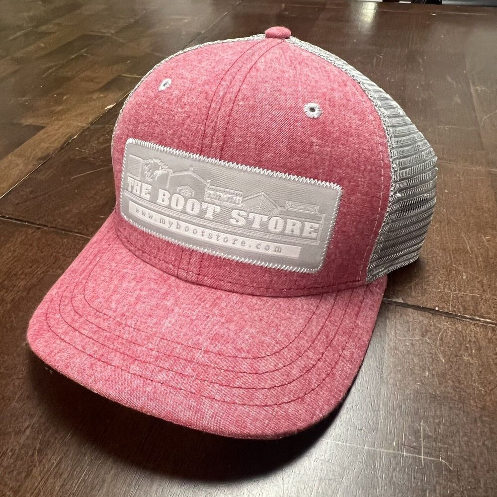 The Boot Store Hat Trucker Style Adjustable Snap Mesh‎